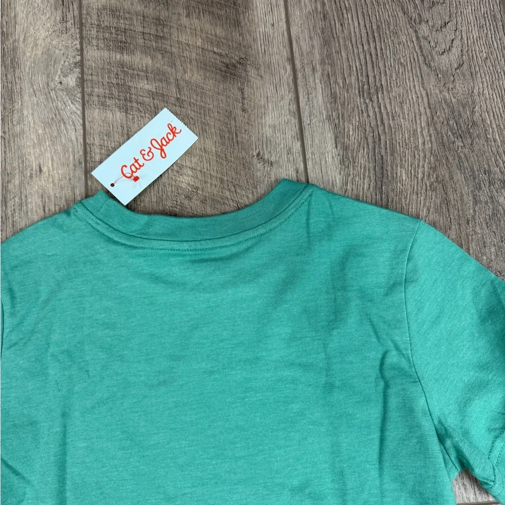 Cat + Jack Kids‎ Teal Coding Tshirt